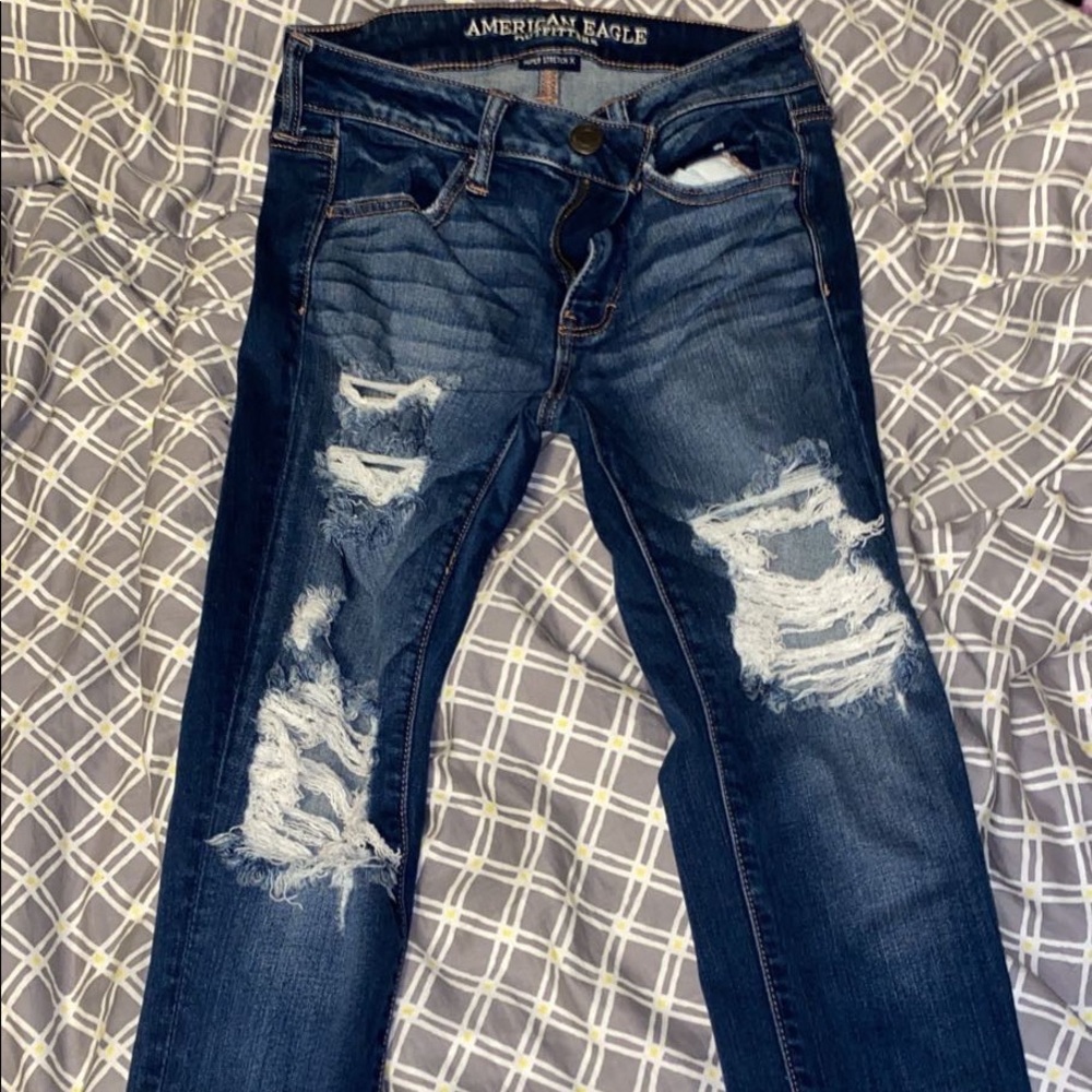 American Eagle Ripped Jeans